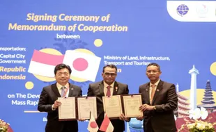 KTT G20, Indonesia Teken MoU dengan Jepang dan Inggris untuk Proyek MRT