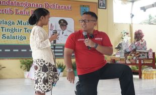 Kelurahan Tingkir Tengah Wakili Salatiga Jadi Kampung Tertib Lalin di Jateng