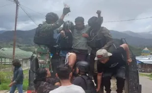 KKB Papua Serang Petugas Patroli, Seorang Prajurit TNI Terluka Tembak