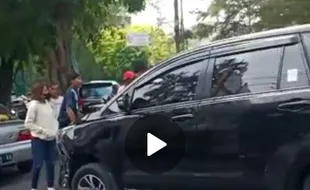 Laka Karambol di Depan Indomaret Slamet Riyadi Solo, 2 Orang Dilarikan ke RS