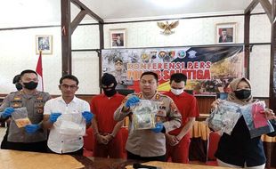 Edarkan Ganja dan Pil Sapi, 2 Pemuda Salatiga Ditangkap