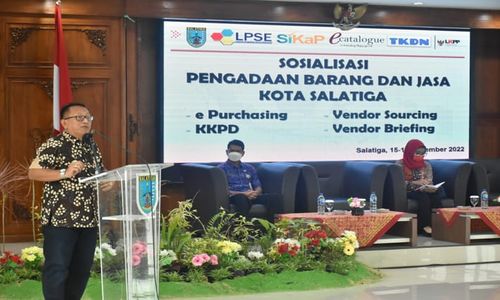 Pj Wali Kota Salatiga: Pengadaan Barang dan Jasa Online harus Dipahami