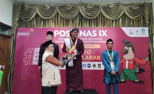 Bahas Toleransi, Santri Jateng Juarai Lomba Pidato Bahasa Arab Pospenas IX Solo