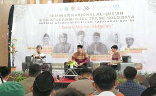 UKM Kerohanian Islam UNS Gelar Seminar Nasional Al-Quran Diikuti 500 Peserta