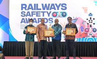 Mantap, Jateng Raih Penghargaan Railway Safety Awards 2022