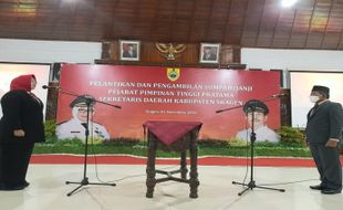 Bupati Pilih Hargiyanto Jadi Sekda Baru di Sragen