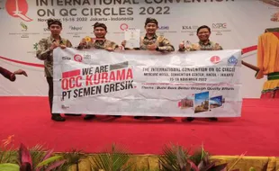 Jos! Tim Semen Gresik Raih Peringkat Tertinggi Ajang Internasional ICQCC 2022