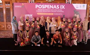 Tim Jateng Juarai Lomba Hadrah Putri Pospenas IX di Solo: Kerja Keras Terbayar!