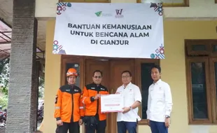 PT Widodo Makmur Perkasa Tbk & Dompet Dhuafa Beri Bantuan Korban Gempa Cianjur