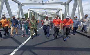 Detik-Detik Jembatan Mojo Kembali Dibuka, Selamat Tinggal Macet Solo-Sukoharjo