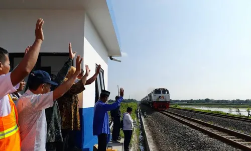 Palang Perlintasan KA Bedowo di Sragen Dibiayai APBD