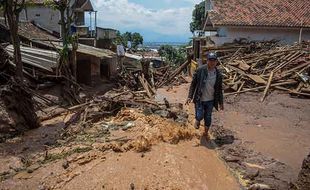 Kondisi Pasca Banjir Bandang di Sumedang, 2 Warga Meninggal Terseret Arus