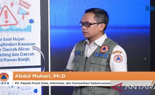 BNPB Ingatkan Cuaca Ekstrem saat Berwisata Libur Nataru