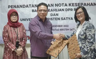 Begini Tujuan Kerja Sama UKSW dan Badan Keahlian DPR