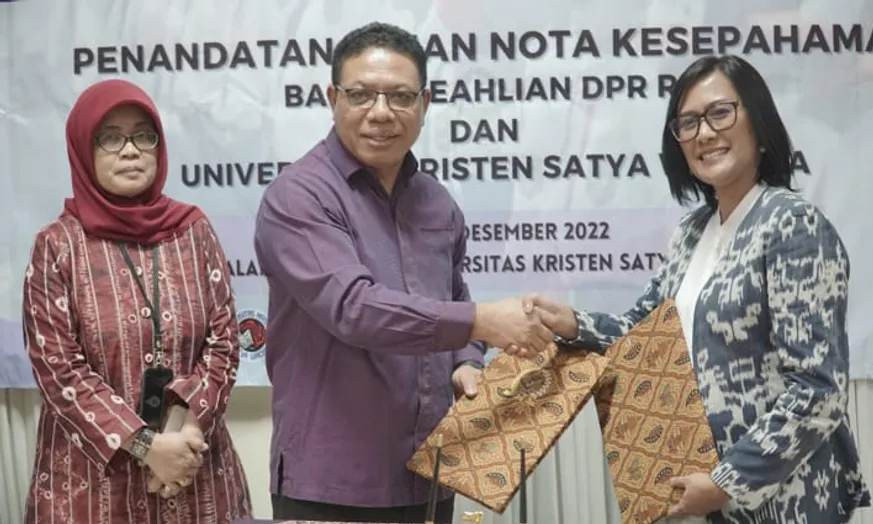 Begini Tujuan Kerja Sama UKSW dan Badan Keahlian DPR