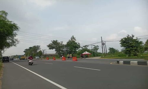 Jadi Lokasi Rawan Kecelakaan, Celah Median Jalan di Kuncen Klaten Ditutup