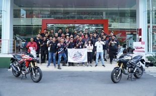 Ada Mario Iroth, Ini Keseruan Fun Ride Challenges Honda CB150X Jateng