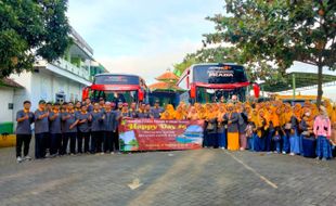 Sungai dan Pantai Jadi Tujuan Gathering Ponpes Al Hikam Terpadu Boyolali