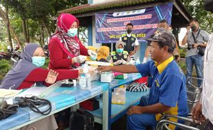 Jelang Nataru, Ada Ramp Check dan Tes Kesehatan di Terminal Pilangsari Sragen