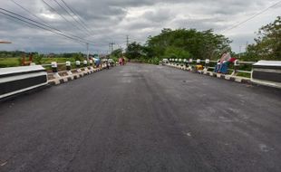 Rampung Lur! Begini Penampakan Jembatan Baru di Kadirejo Karanganom Klaten