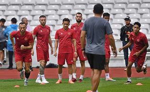 Latihan Resmi Timnas Indonesia dan Kamboja Jelang Laga Piala AFF 2022 di SUGBK