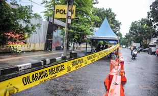 Pascabom Bunuh Diri, Jalan Depan Mapolsek Astanaanyar Bandung Kembali Dibuka