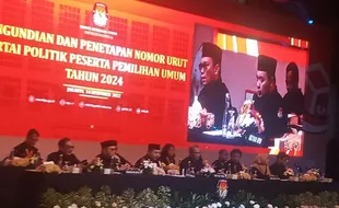 Parpol DPR Nyaman Nomor Lama, Ini Nomor Urut Seluruh Peserta Pemilu 2024