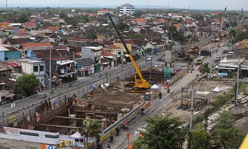 Proyek Kena OTT KPK: Jalur Ganda Solo-Kalioso Termasuk Rel Layang Simpang Joglo