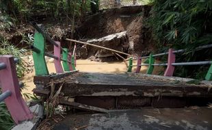 DPU Sragen akan Perbaiki Jembatan Penghubung Antardesa di Masaran yang Ambrol