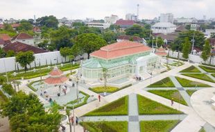 Taman Pracima Pura Mangkunegaran Berdiri di Bekas Lapangan Tenis Tertua Solo