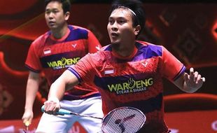 Hasil Indonesia Masters 2023 Hari Ini: Lewati Duel Sengit, Hendra/Ahsan Melaju!