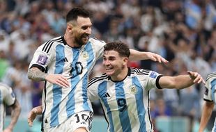 Messi Cetak Gol, Argentina Hajar Kroasia 2-0 di Babak Pertama