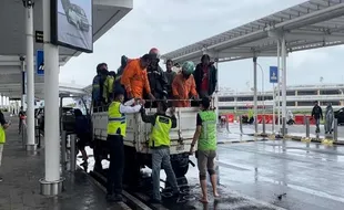 Semarang Banjir, Penerbangan di Bandara Ahmad Yani Sempat Delay