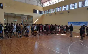 Ratusan Siswa di Salatiga Ikuti Seleksi Popda Cabor Basket