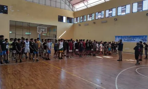 Ratusan Siswa di Salatiga Ikuti Seleksi Popda Cabor Basket