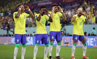 Jelang Lawan Kroasia, Brasil Siapkan Selebrasi Tarian Baru