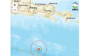 Hingga Malam Ini Kabupaten Jember 11 Kali Digoyang Gempa