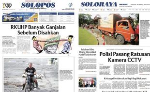 Solopos Hari Ini: RKUHP Banyak Ganjalan Sebelum Disahkan