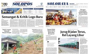 Solopos Hari Ini: Semangat & Kritik Logo Baru