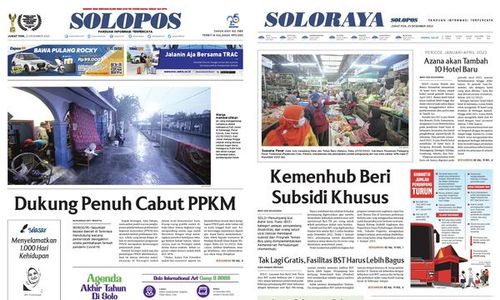 Solopos Hari Ini: Dukung Penuh Cabut PPKM