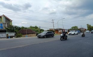 Jembar Lur... Jalan Pungkruk-Mungkung Sragen Jadi 4 Jalur