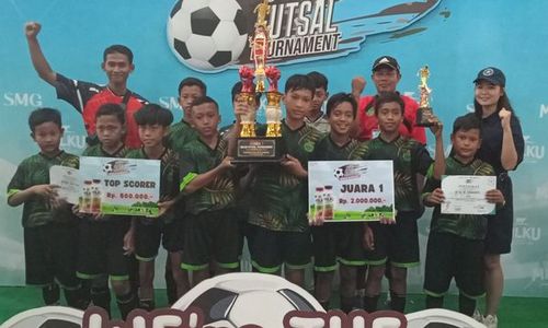 Selamat! MIN 9 Sragen Juara I Milku Futsal Tournament 2022