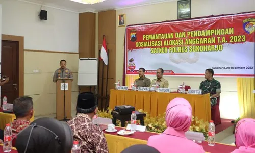 Beber Anggaran 2023 Rp88,5 Miliar, Kapolres Sukoharjo Minta Publik Mengawasi