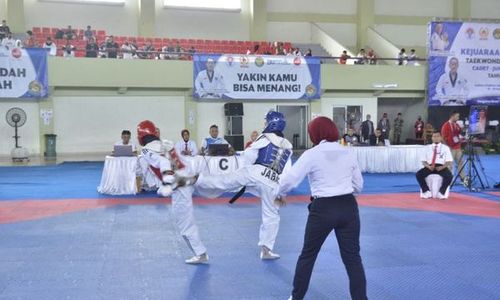 Jawa Barat Mendominasi Hari Pertama Kejurnas Taekwondo 2022