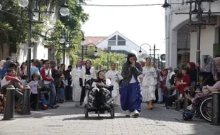 Seru! Penyandang Difabel Semarang Unjuk Karya di Festival Kreatif Inklusif