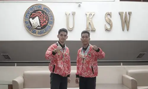 2 Mahasiswa UKSW Raih 3 Medali di Ajang Pomnas