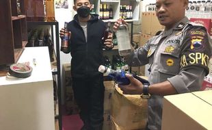 Hendak Dijual saat Malam Tahun Baru di Solo, 654 Botol Miras Disita Polisi