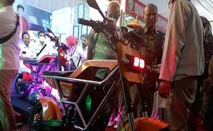 Keren! Purbalingga Punya Sepeda Motor Listrik, Seperti Ini Tampilannya