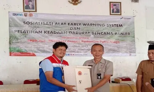 Canggih! Desa Bandung Boyolali Punya Alat Deteksi Dini Banjir Bandang