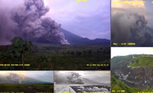 Video Detik-detik Gunung Semeru Erupsi, Terekam Jelas Luncuran Awan Panas